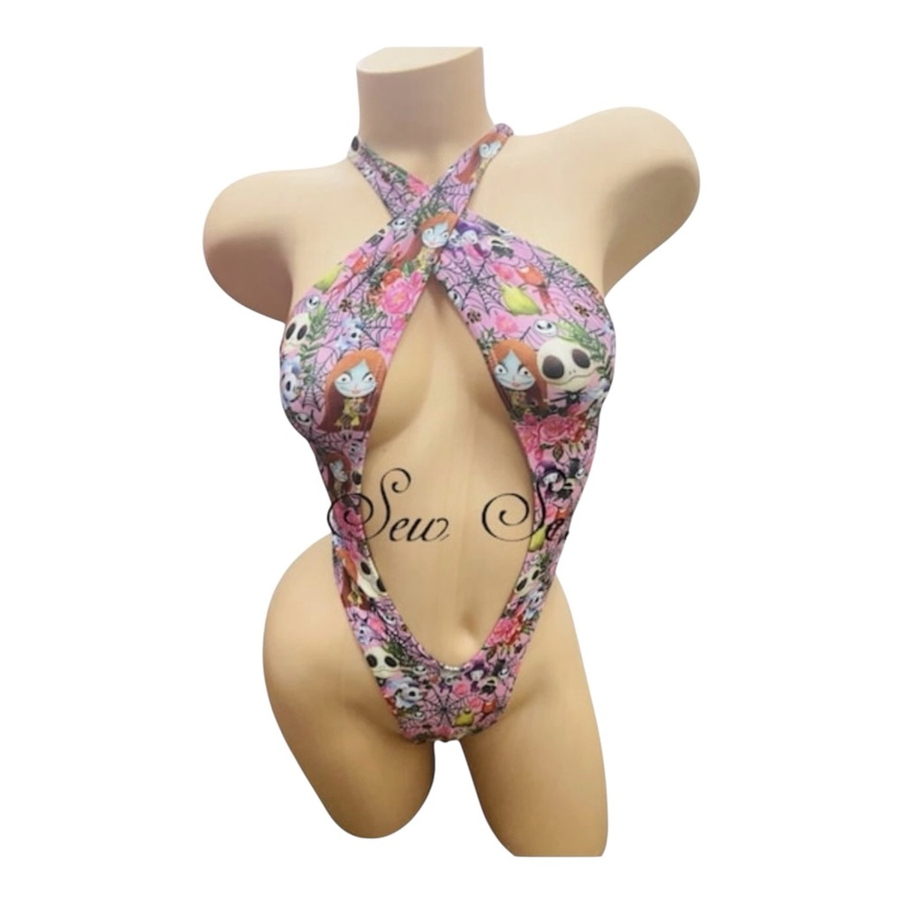 Figure 8 One Piece Exotic Dancewear Rave Horror